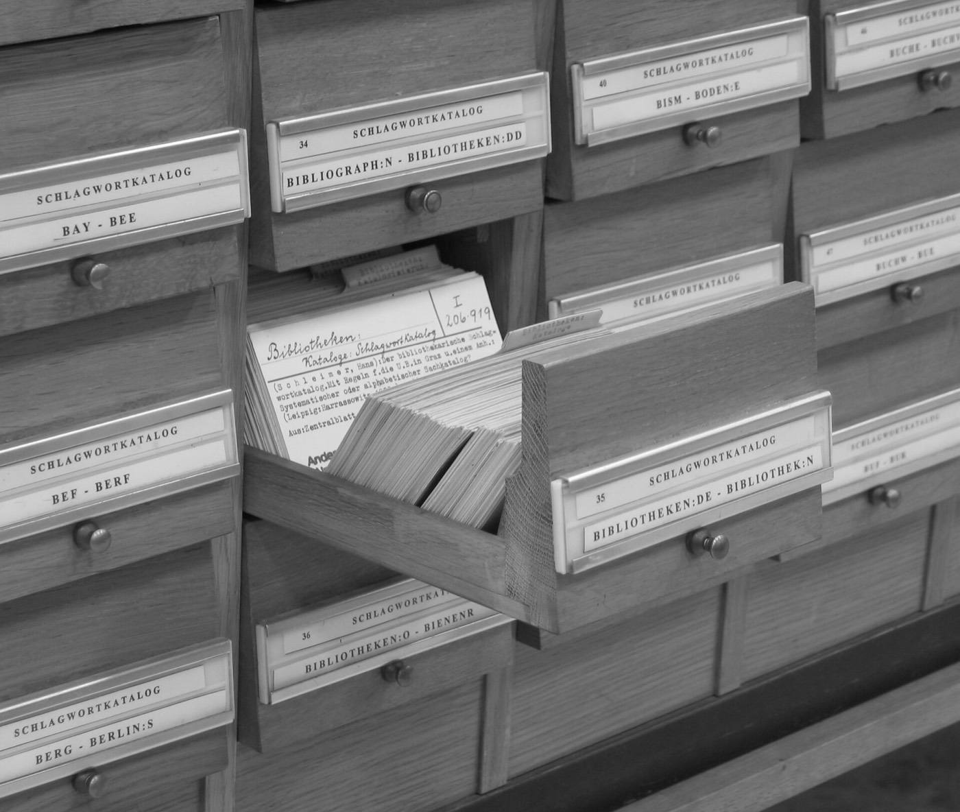 A subject catalogue, Graz University Library